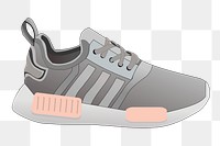 PNG Adidas running shoe clipart, transparent background. Free public domain CC0 image. BANGKOK, THAILAND, 30 JUNE 2023