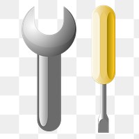 Handyman tools png sticker, transparent background. Free public domain CC0 image.