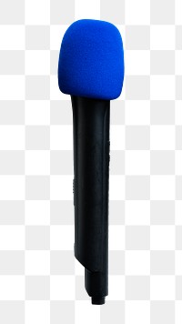 Microphone png object sticker, transparent background