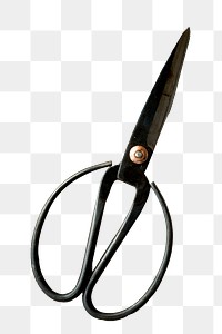 Scissors png object sticker, transparent background