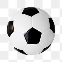 Football png sticker, transparent background