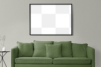 Photo frame png transparent mockup, wall decoration