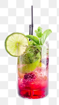 Lime soda drink png sticker, transparent background