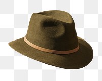 Felt hat png sticker, transparent background