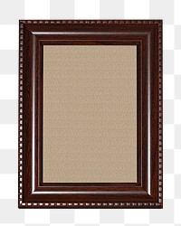 Picture frame png sticker, transparent background