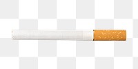 Smoking cigarette png sticker, transparent background