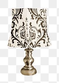 Classic lamp png sticker, transparent background