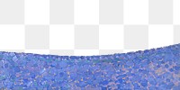  Png Mondrian’s Dune III border, abstract art, transparent background.   Remixed by rawpixel.