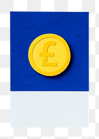 Pound sterling currency money symbol psd