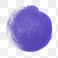 Purple circle png sticker, transparent background