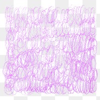 Png pink colored pencil texture sticker, transparent background