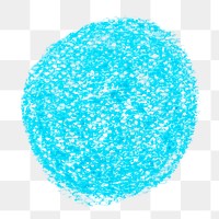 Blue circle png sticker, transparent background