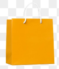 Shopping bag mockup png sticker, transparent background