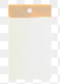 Label tag png sticker, transparent background