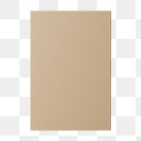 Gold 3D rectangle png shape sticker, transparent background