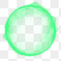 Metaverse sphere png element, transparent background