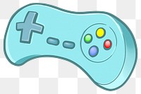 Game controller png sticker, transparent background