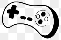 Game controller png sticker, transparent background