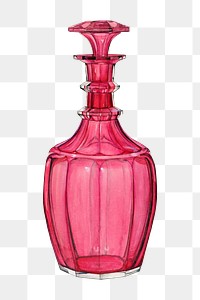 Carafe  png on transparent background, remixed by rawpixel