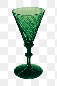 Sherry wine glass  png on transparent background, remixed by rawpixel