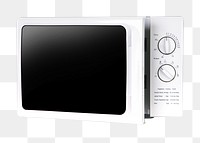 Microwave png sticker, transparent background