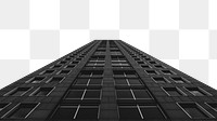 Tall building png sticker, transparent background