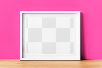 Photo frame png transparent mockup, wall decoration