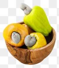Png cashew nuts, transparent background