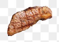 Steak png collage element, transparent background