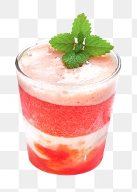 Watermelon mojito png, food element, transparent background