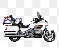 Motor big bike png, transparent background