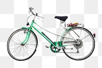 Bicycle vehicle transportation png, transparent background