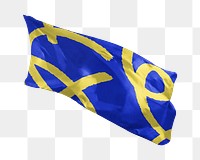 Blue flag png transparent background