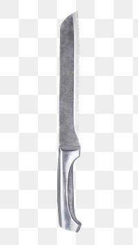 Kitchen knife png, isolated object, transparent background