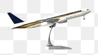 Airplane flying vehicle png, transparent background