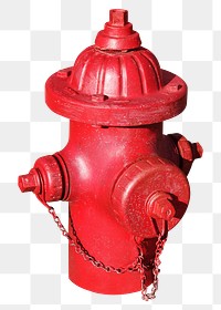 Fire hydrant png, collage element, transparent background