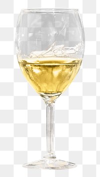 Glass champagne  png, collage element, transparent background