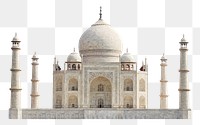 Taj Mahal png collage element, transparent background