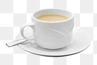 Coffee cup png collage element on transparent background