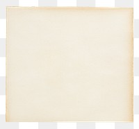 PNG Beige vintage paper , transparent background