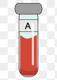 Blood group png sticker, transparent background. Free public domain CC0 image.