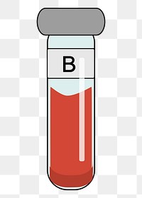 Blood group png sticker, transparent background. Free public domain CC0 image.