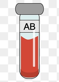 Blood group png sticker, transparent background. Free public domain CC0 image.