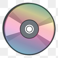 CD png illustration, transparent background. Free public domain CC0 image.