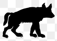 Wolf png illustration, transparent background. Free public domain CC0 image.