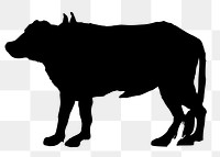 Ox png illustration, transparent background. Free public domain CC0 image.