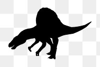 Dinosaur png illustration, transparent background. Free public domain CC0 image.