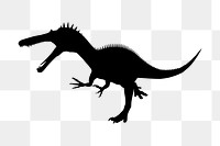 Dinosaur png illustration, transparent background. Free public domain CC0 image.