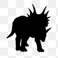 Dinosaur png illustration, transparent background. Free public domain CC0 image.