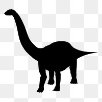 Dinosaur png illustration, transparent background. Free public domain CC0 image.